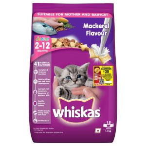 Whiskas Kitten Food Mackerel Flavour
