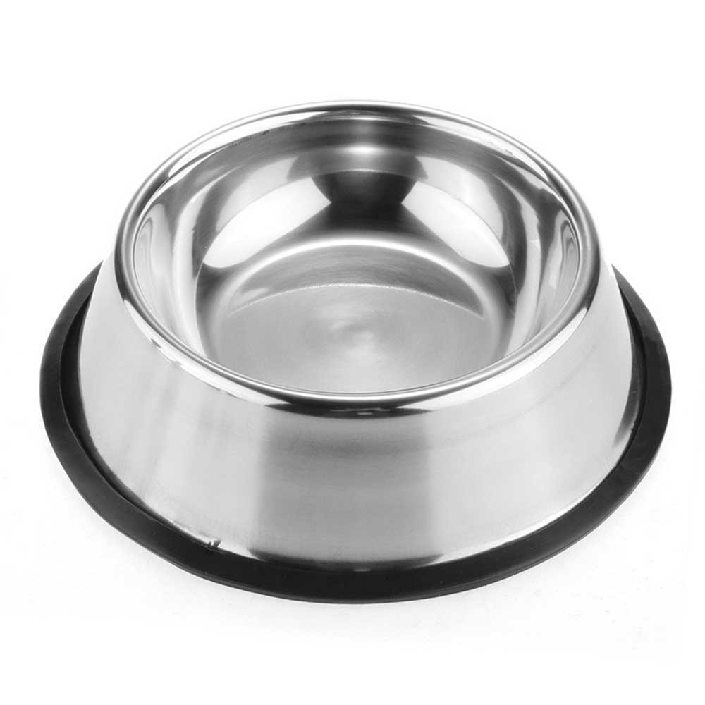 Pets Empire Anti Skid Steel Feeding Dog Bowl Pets Empire Anti Skid Steel Feeding Dog Bowl