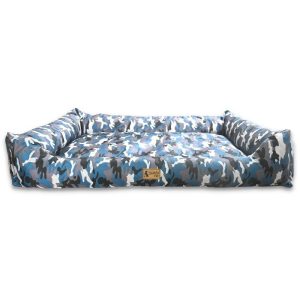 Luxurious Soft Printed Square Bed ( Design May Vary )