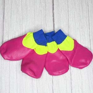 Anti-Slip Waterproof Paw Protector Socks ( Colour May Vary )