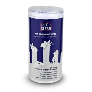 Pet Clean Pet Grooming 50 Wipes