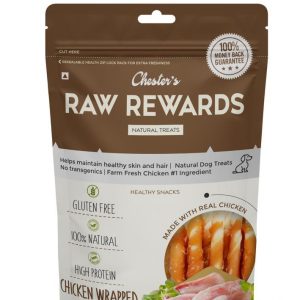 Chester's Raw Rewards Chicken Wrapped Hide Sticks 70 gm
