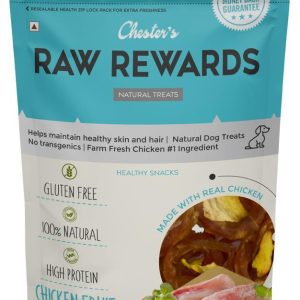 Chester's Raw Rewards Chicken Fruit Rings 70 gm