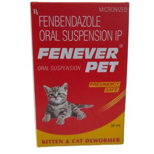 Sky Ec Fenever Pet Dewormer Oral Suspension 30 ml
