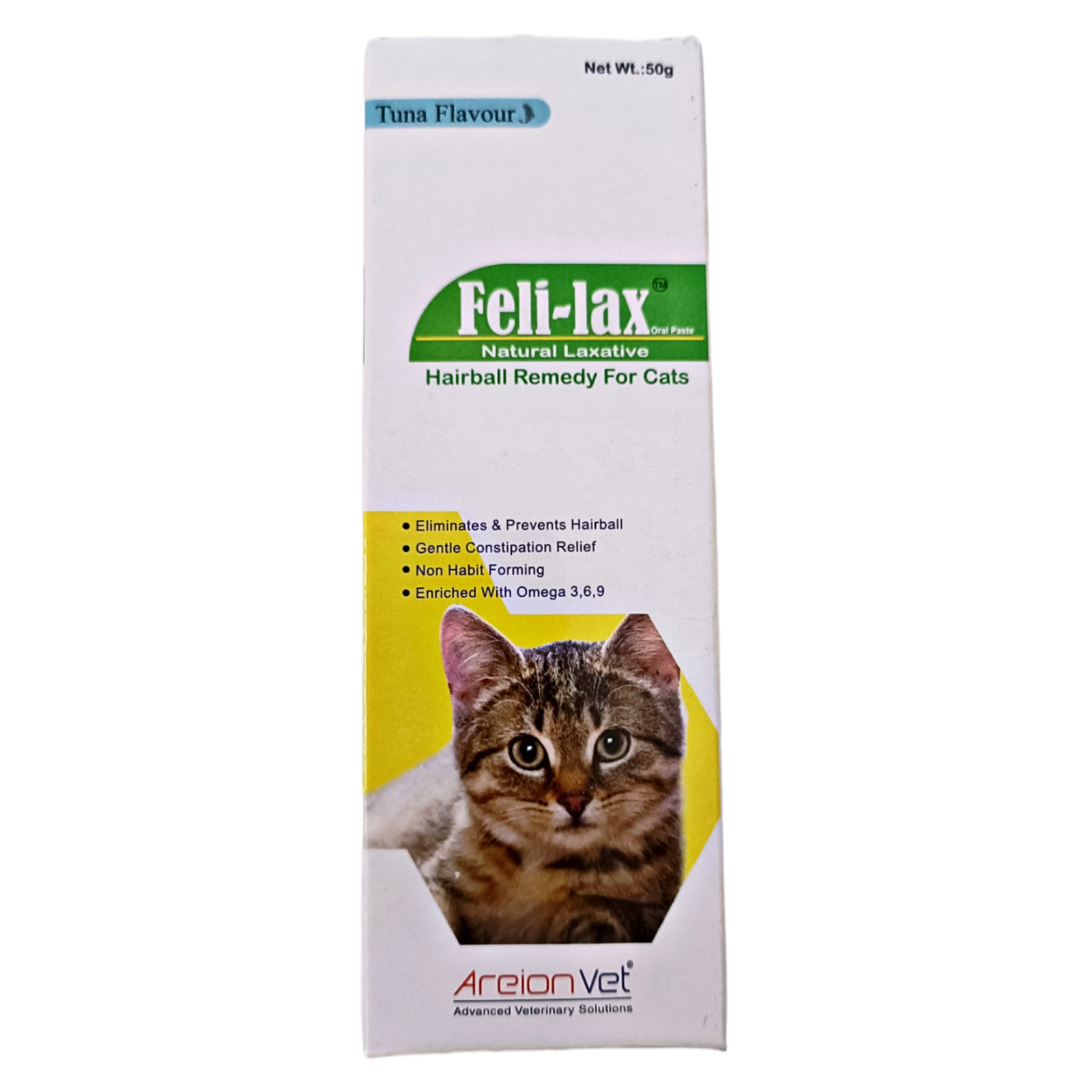 Areion Vet Feli-Lax Hairball Remedy For Cats 50 gm Areion Vet Feli-Lax Hairball Remedy For Cats 50 gm